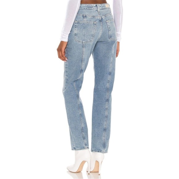 AG ALEXXIS PANELED Vintage Straight Size 28 Jeans Showroom - Picture 11 of 13